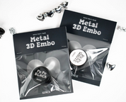 SINCE Po po gel - 3D no wipe embo gel [Black,white]