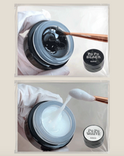 SINCE Po po gel - 3D no wipe embo gel [Black,white]