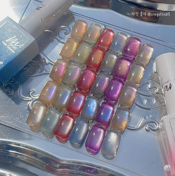 BLANC BLANC Aubecols - Wish layered mag gel 5pc set + 4 FREE GIFTS