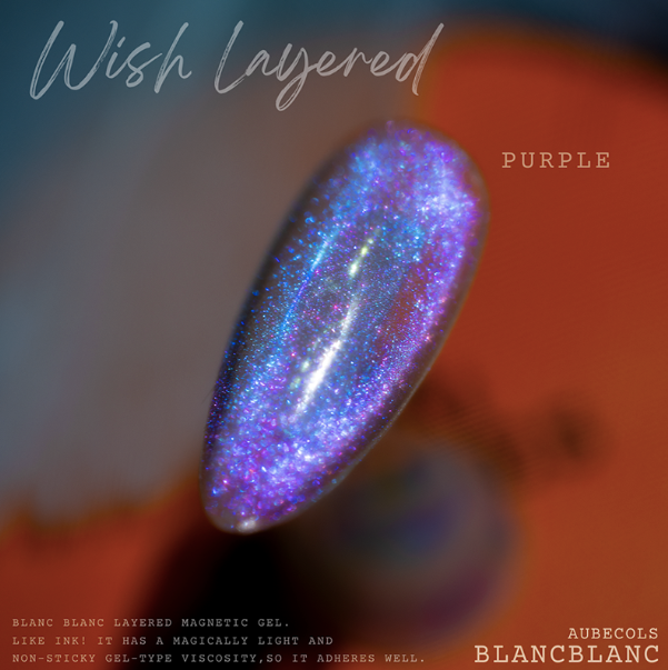 BLANC BLANC Aubecols - Wish layered mag gel 5pc set + 4 FREE GIFTS