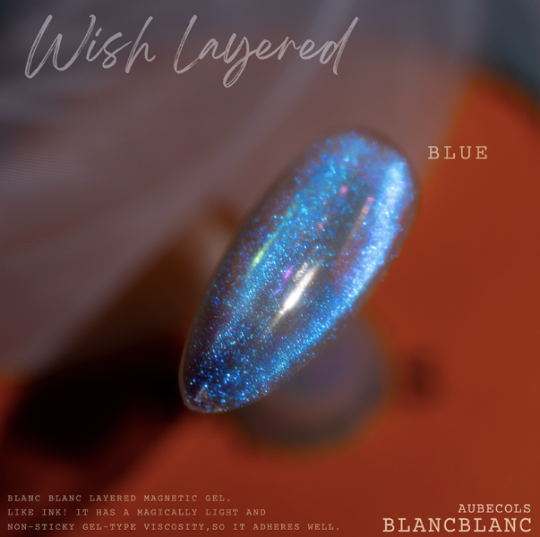 BLANC BLANC Aubecols - Wish layered mag gel 5pc set + 4 FREE GIFTS