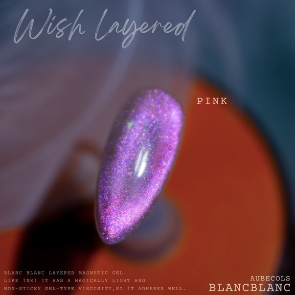 BLANC BLANC Aubecols - Wish layered mag gel 5pc set + 4 FREE GIFTS