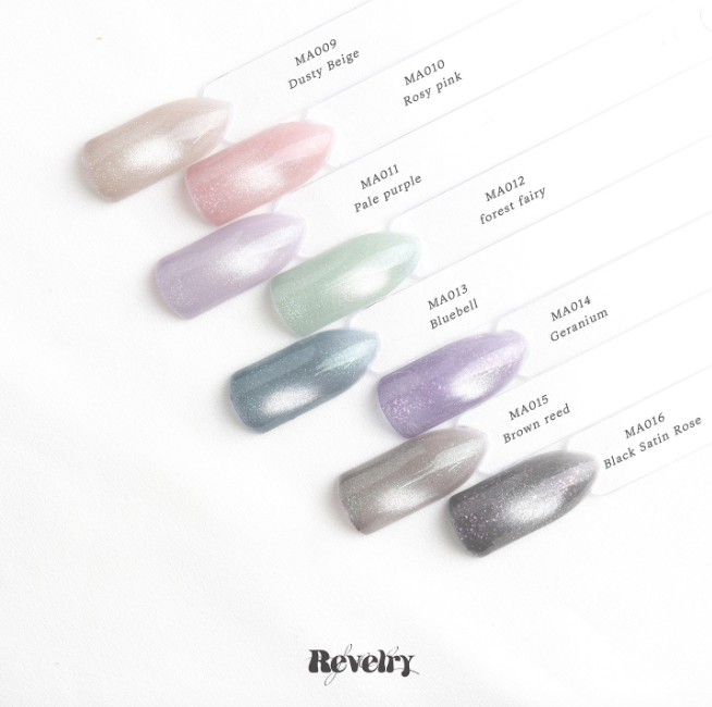REVELRY Icy blossom 8pc magnetic collection + FREE GIFT