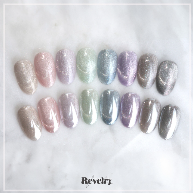 REVELRY Icy blossom 8pc magnetic collection + FREE GIFT