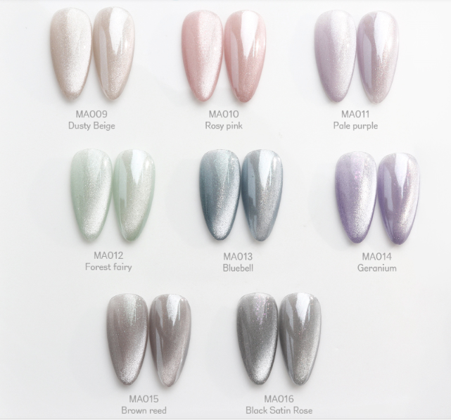 REVELRY Icy blossom 8pc magnetic collection + FREE GIFT