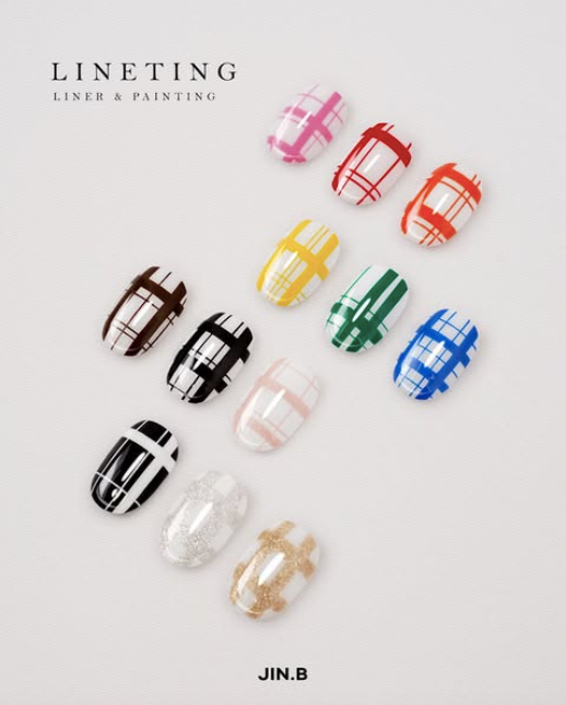 JIN.B Lineting - 12pc painting gel collection