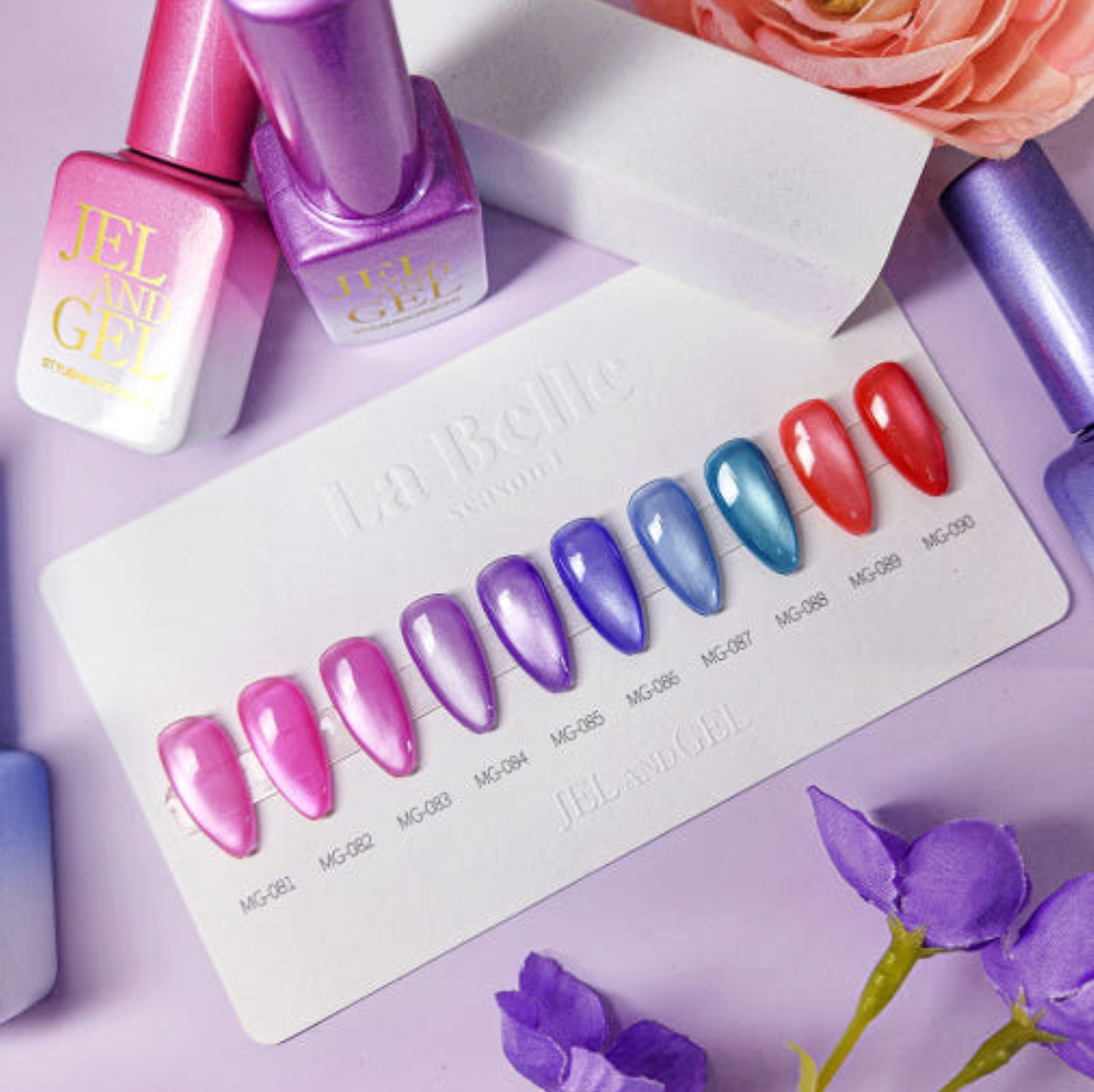 JEL and GEL La Belle | 10pc collection - magnetic gel