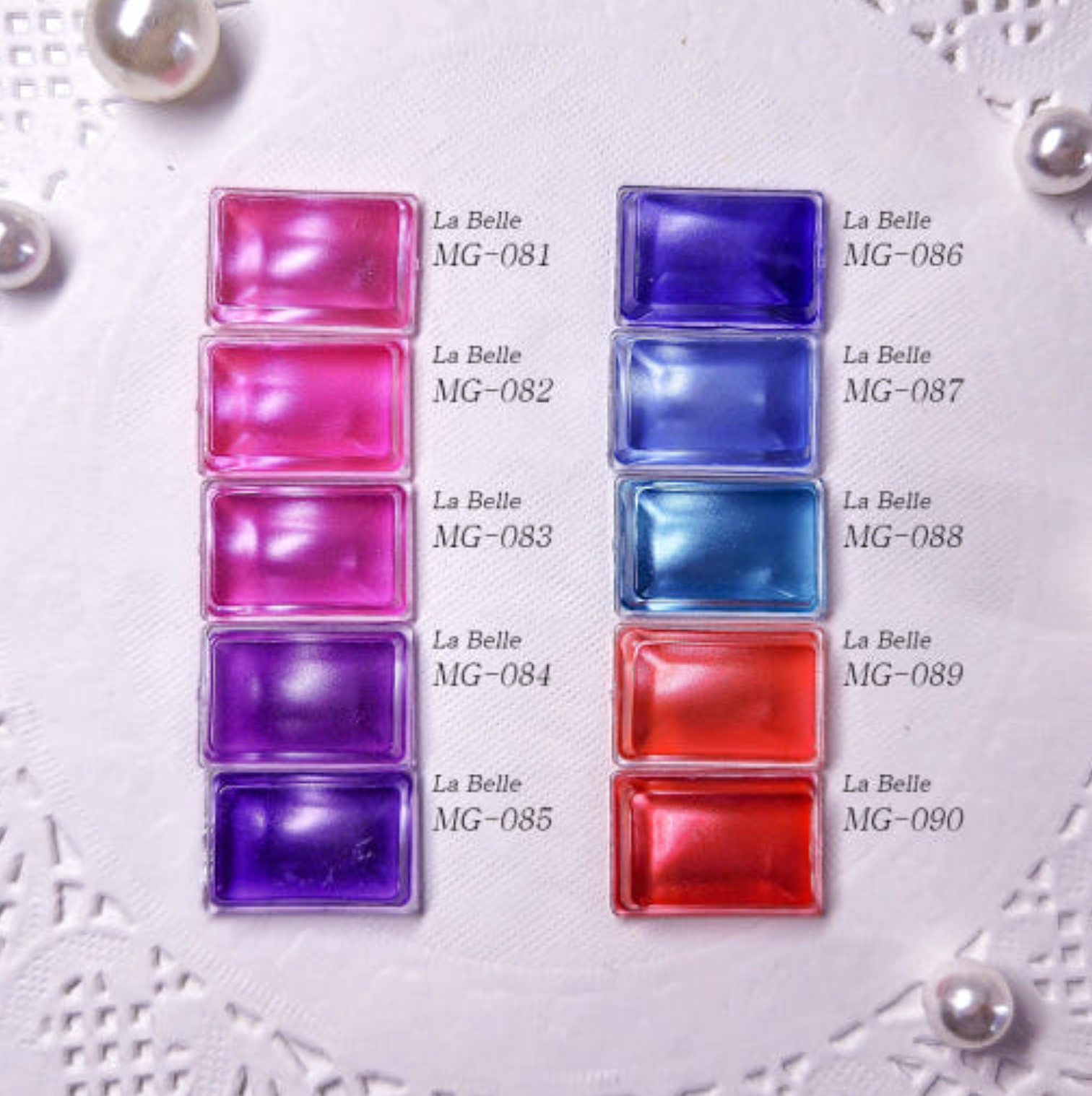 JEL and GEL La Belle | 10pc collection - magnetic gel