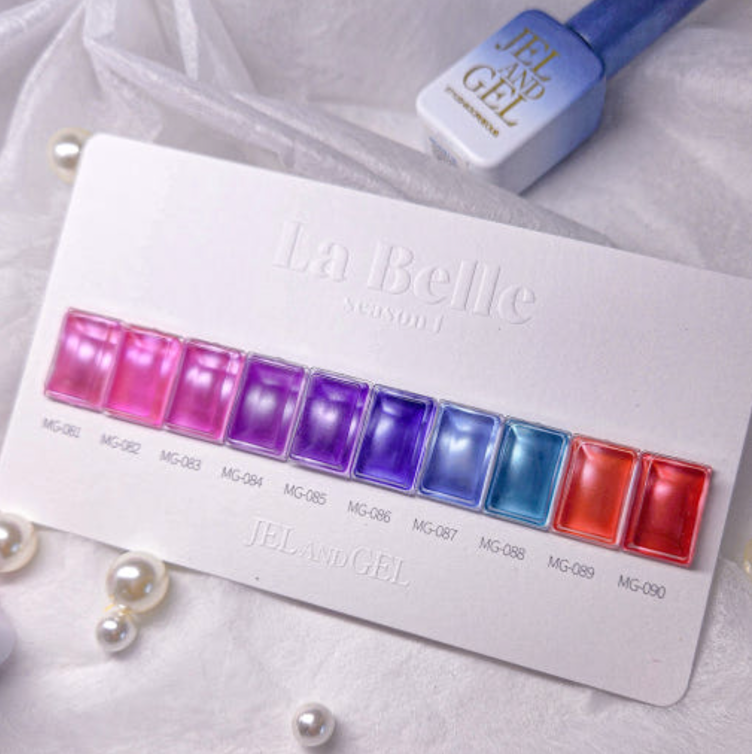JEL and GEL La Belle | 10pc collection - magnetic gel