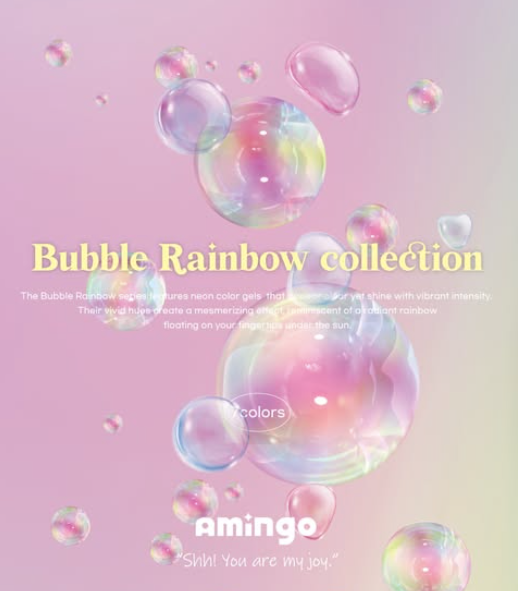 AMINGO Airfit Gragel - Bubble rainbow series