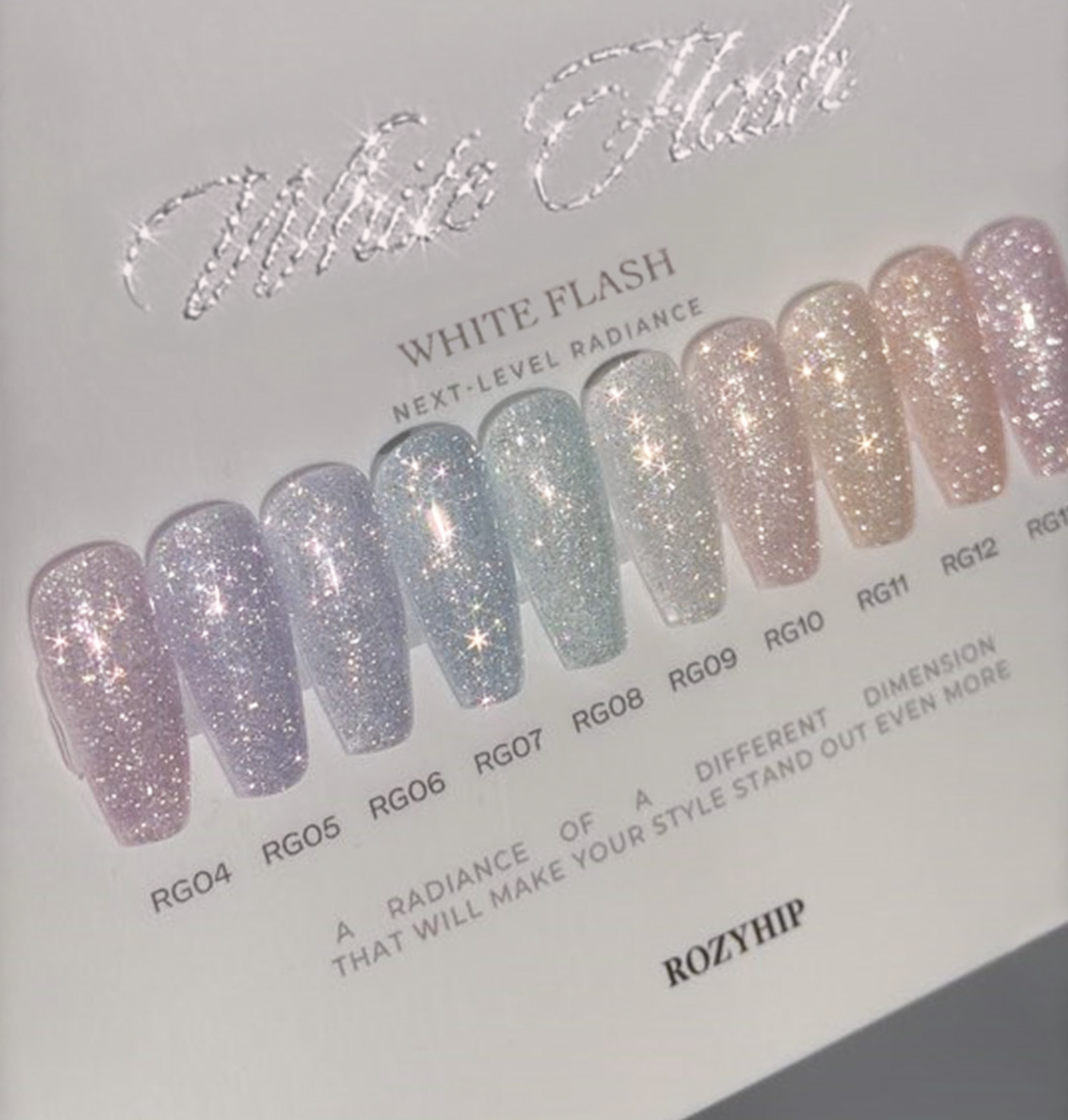 ROZYHIP White flash 10pc collection