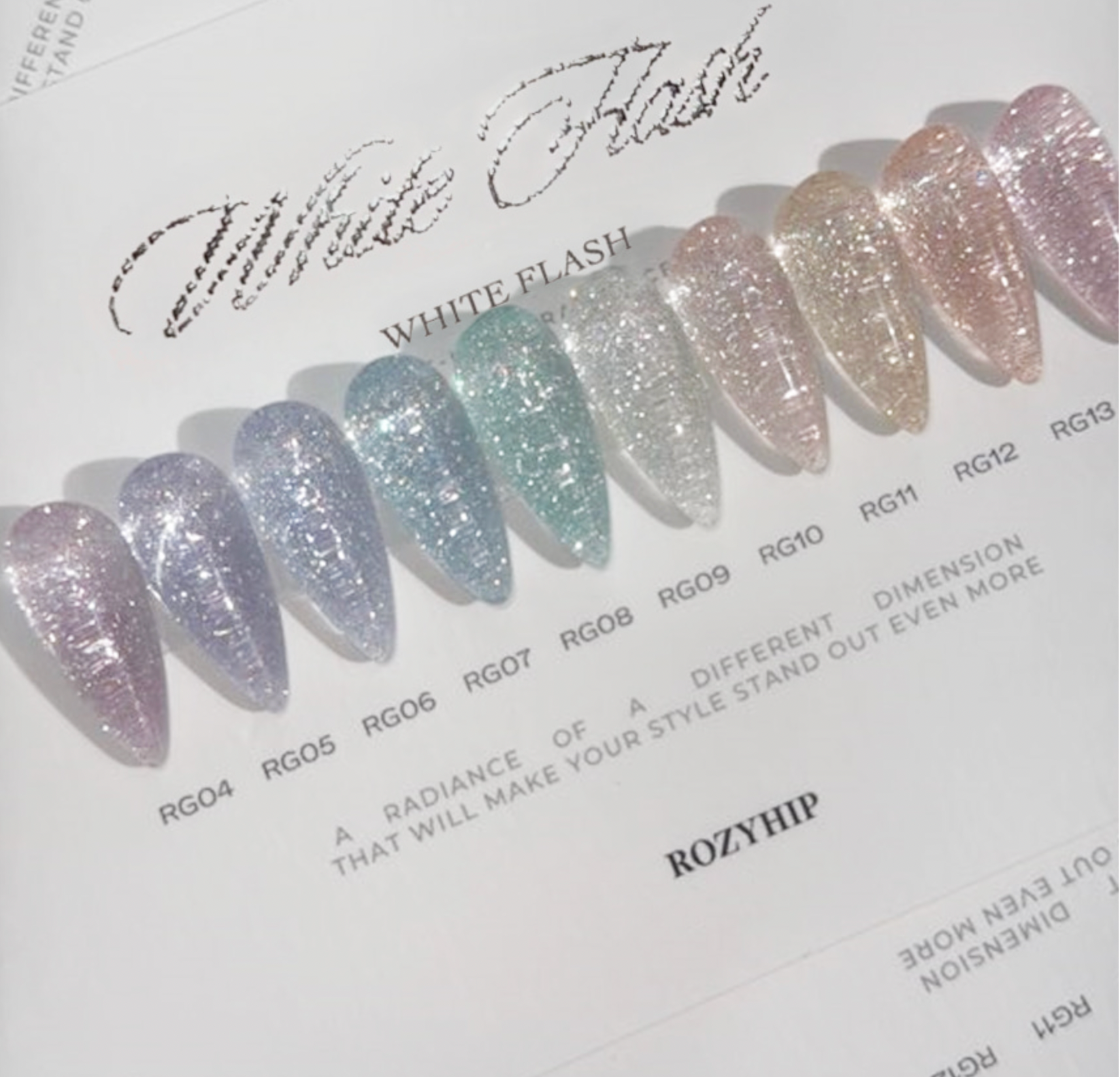 ROZYHIP White flash 10pc collection
