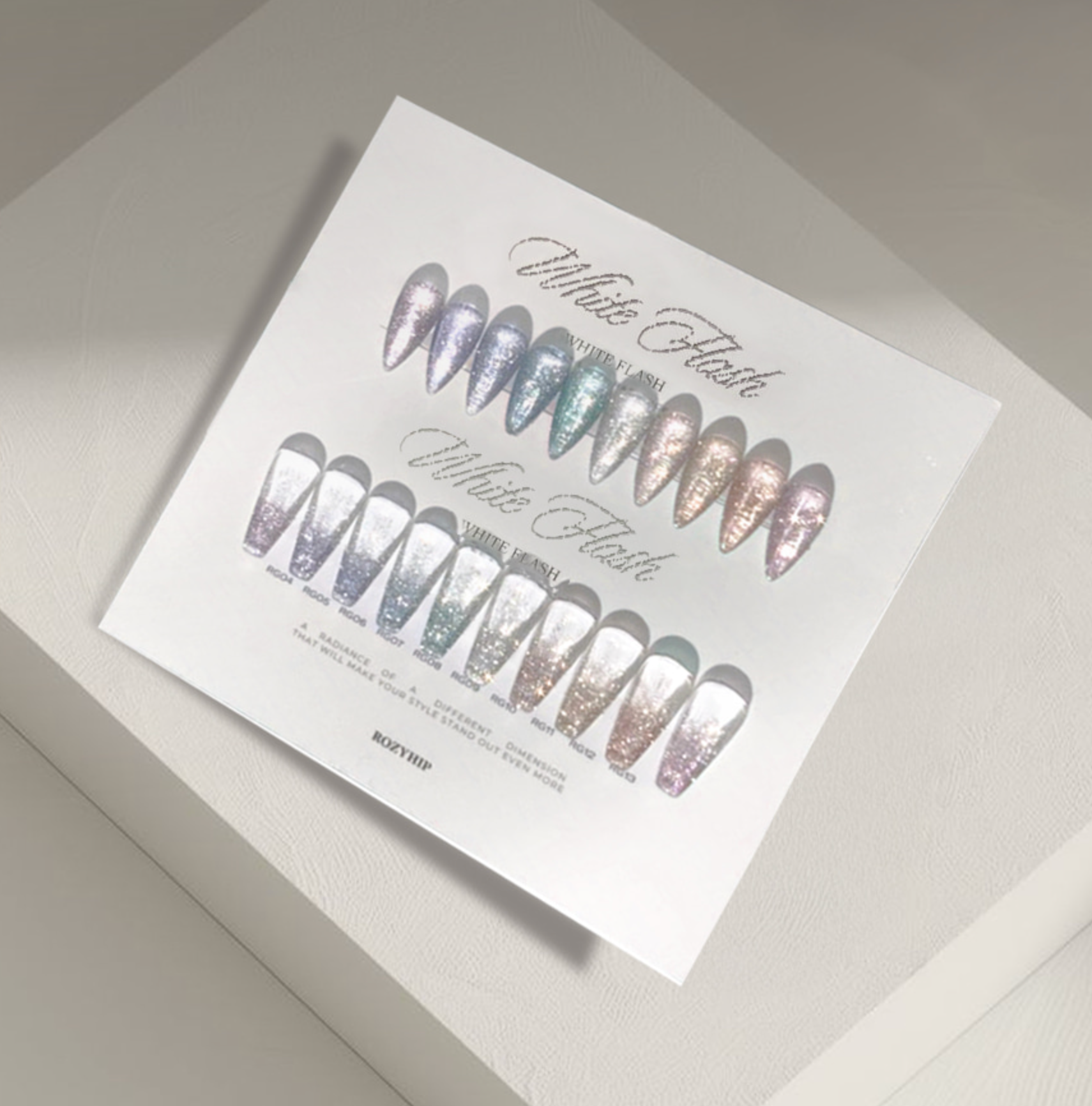 ROZYHIP White flash 10pc collection