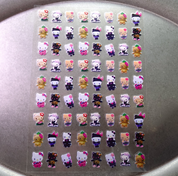 YOLOBITCH Summer DJ kitty stickers
