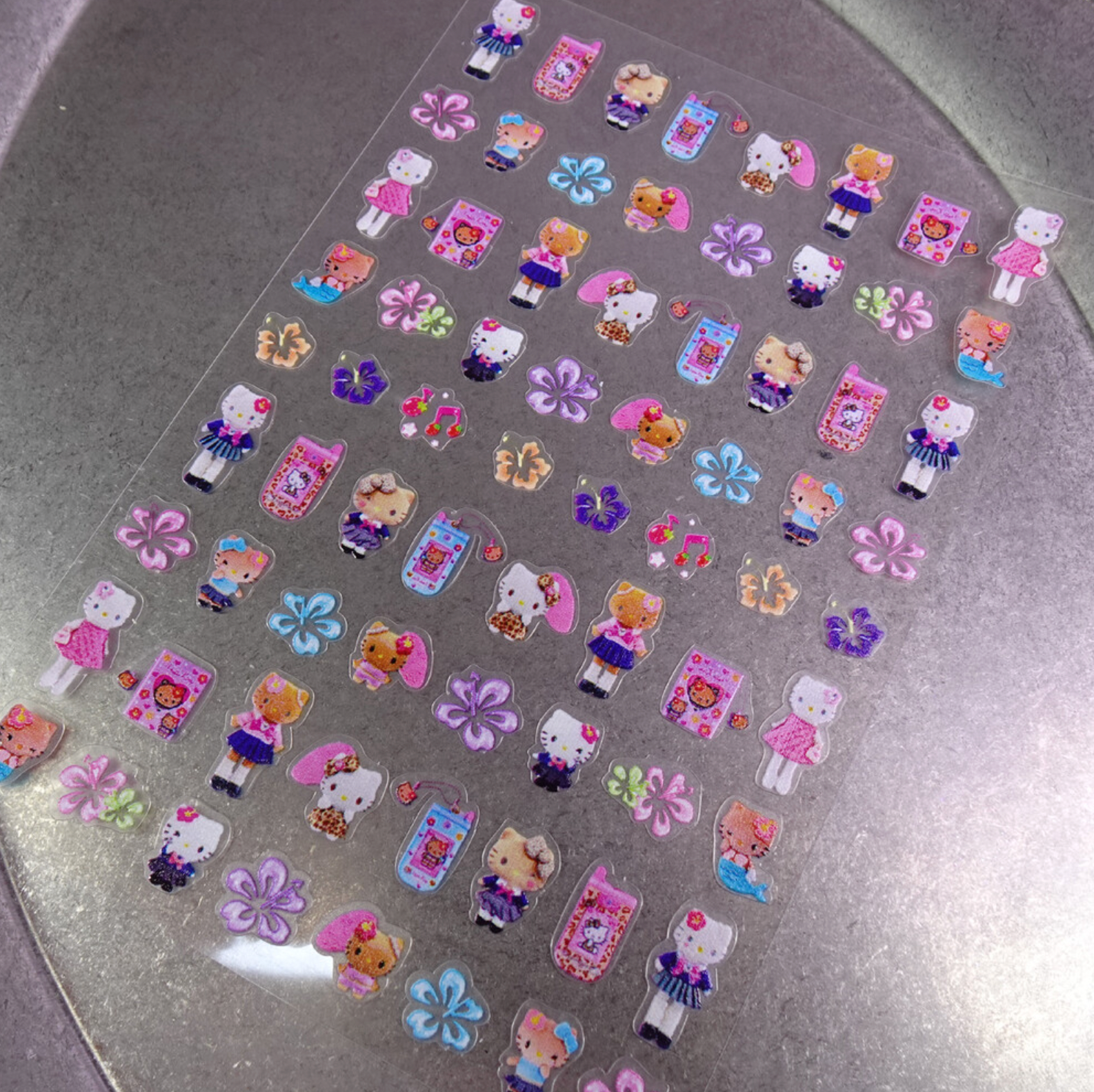 YOLOBITCH Summer Kogyaru kitty stickers