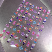 YOLOBITCH Summer Kogyaru kitty stickers