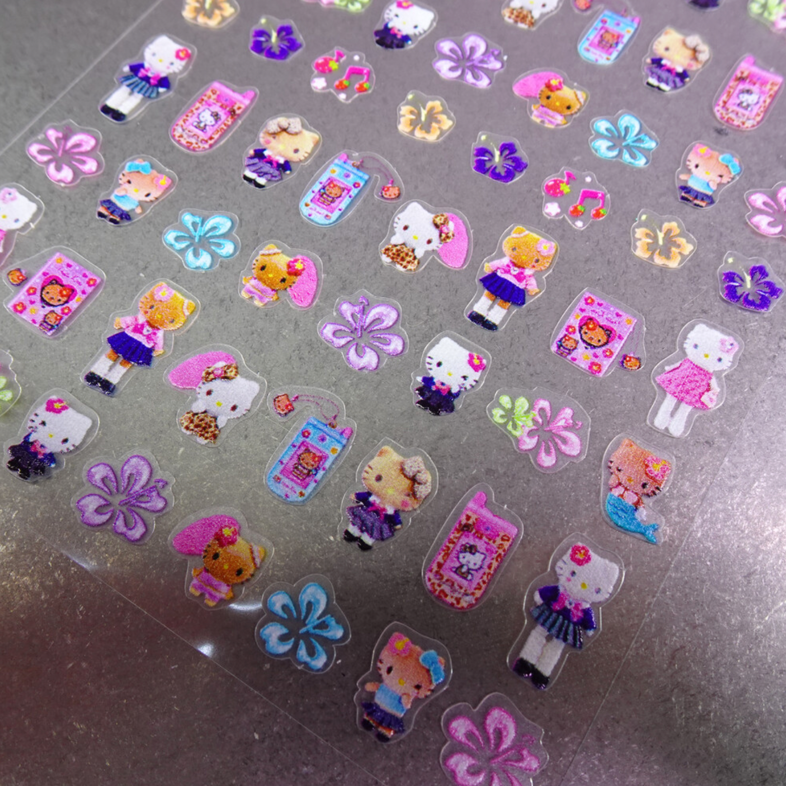 YOLOBITCH Summer Kogyaru kitty stickers