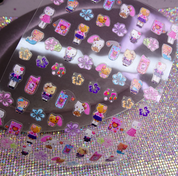 YOLOBITCH Summer Kogyaru kitty stickers