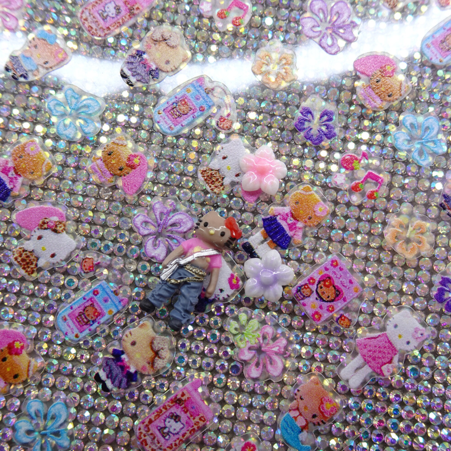 YOLOBITCH Summer Kogyaru kitty stickers