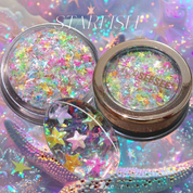 YOLOBITCH Tropical sparkling starfish glitter