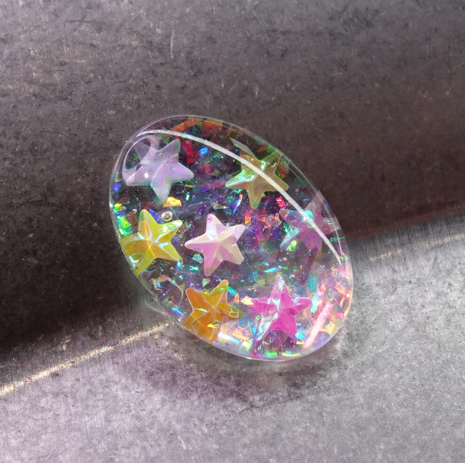 YOLOBITCH Tropical sparkling starfish glitter
