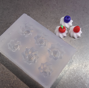 YOLOBITCH Strawberry cherry blueberry meringue silicone mould