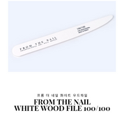 FROM THE NAIL Wood file 100 grit