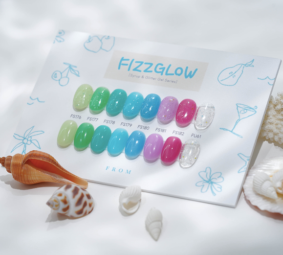FROM THE NAIL Fizz glow