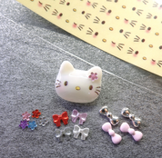 YOLOBITCH Kitty face stickers