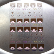 YOLOBITCH Monchhichi face stickers