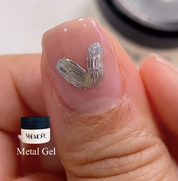 MAE MODE Metal gel + Texture brush set | Texture metallic gel