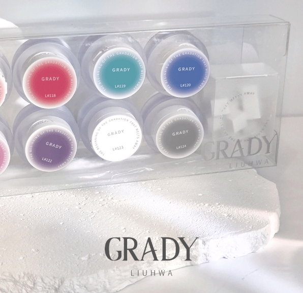 LIUHWA Grady 8pc collection + Sponge set - Pat pat gels
