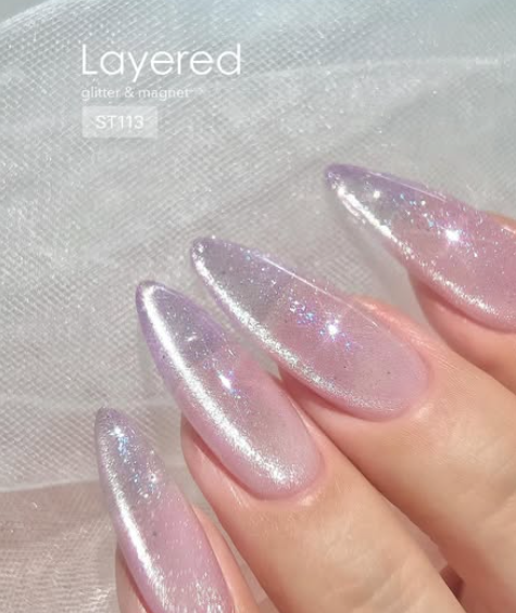 GENTLE PINK Layered & Topping 8pc collection + 5 FREE GIFTS