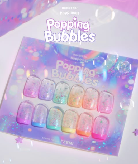 IZEMI Popping bubbles 6pc collection