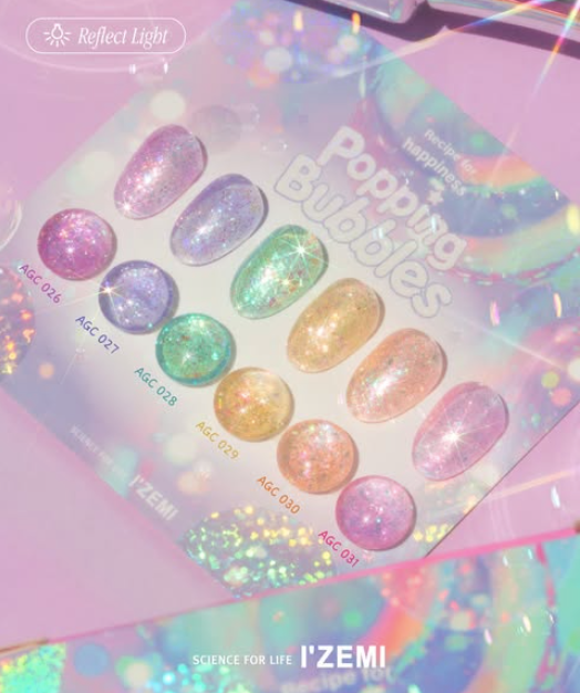 IZEMI Popping bubbles 6pc collection