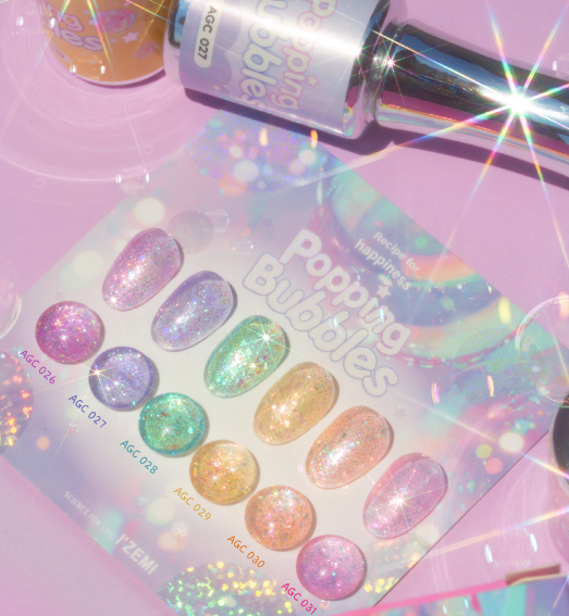 IZEMI Popping bubbles 6pc collection