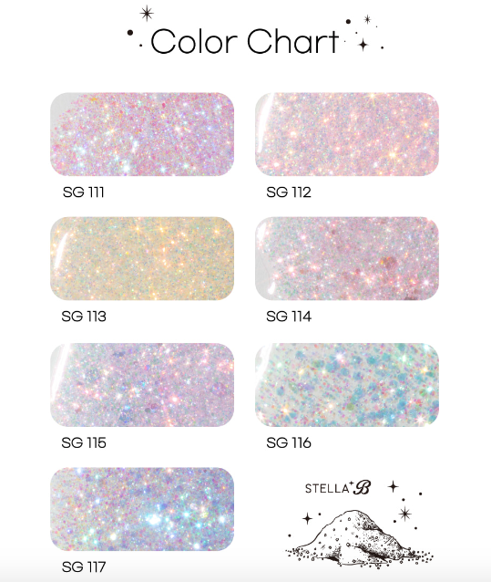 IZEMI Stella-b Twinkle sugar 7pc collection