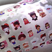 YOLOBITCH Kitty x Monchhichi stickers