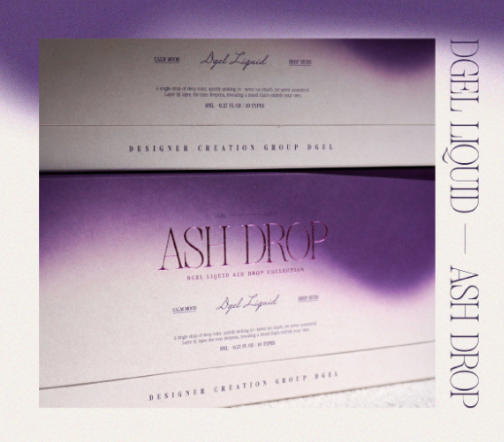 DGEL Liquid - Ash bloom ink tint 10pc collection