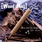 BLANC BLANC Wood magnet