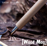 BLANC BLANC Wood magnet