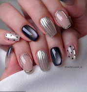 BONNIEBEE Mellow silver chrome powder