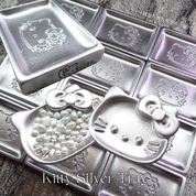 YOLOBITCH Silver Kitty charm tray - 2 types