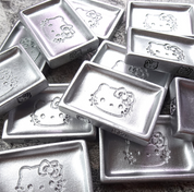 YOLOBITCH Silver Kitty charm tray - 2 types