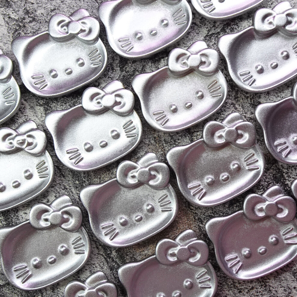 YOLOBITCH Silver Kitty charm tray - 2 types