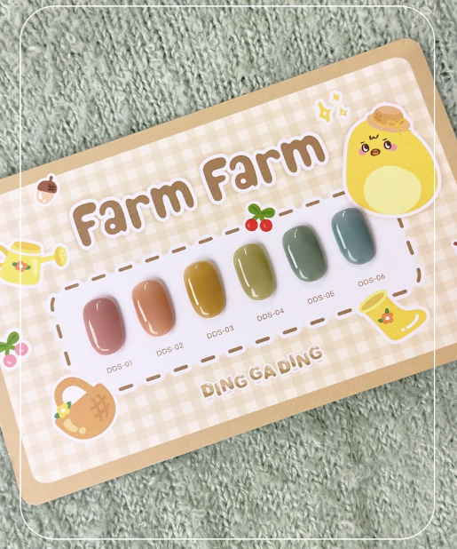 DING GA DING Farm Farm 6pc collection