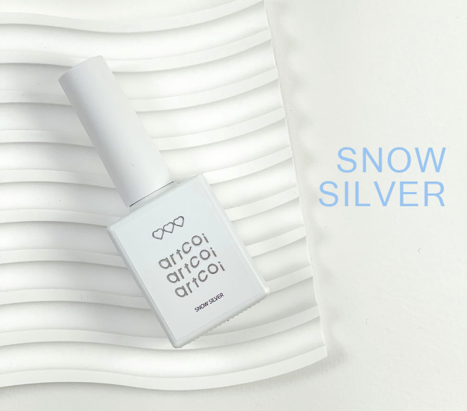 CLODI [Artcoi] Snow silver magnetic gel