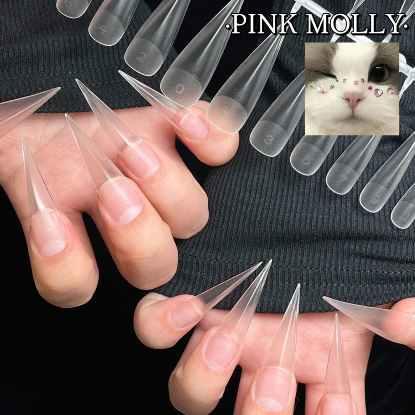 YOLOBITCH Claw nail tips 30pc