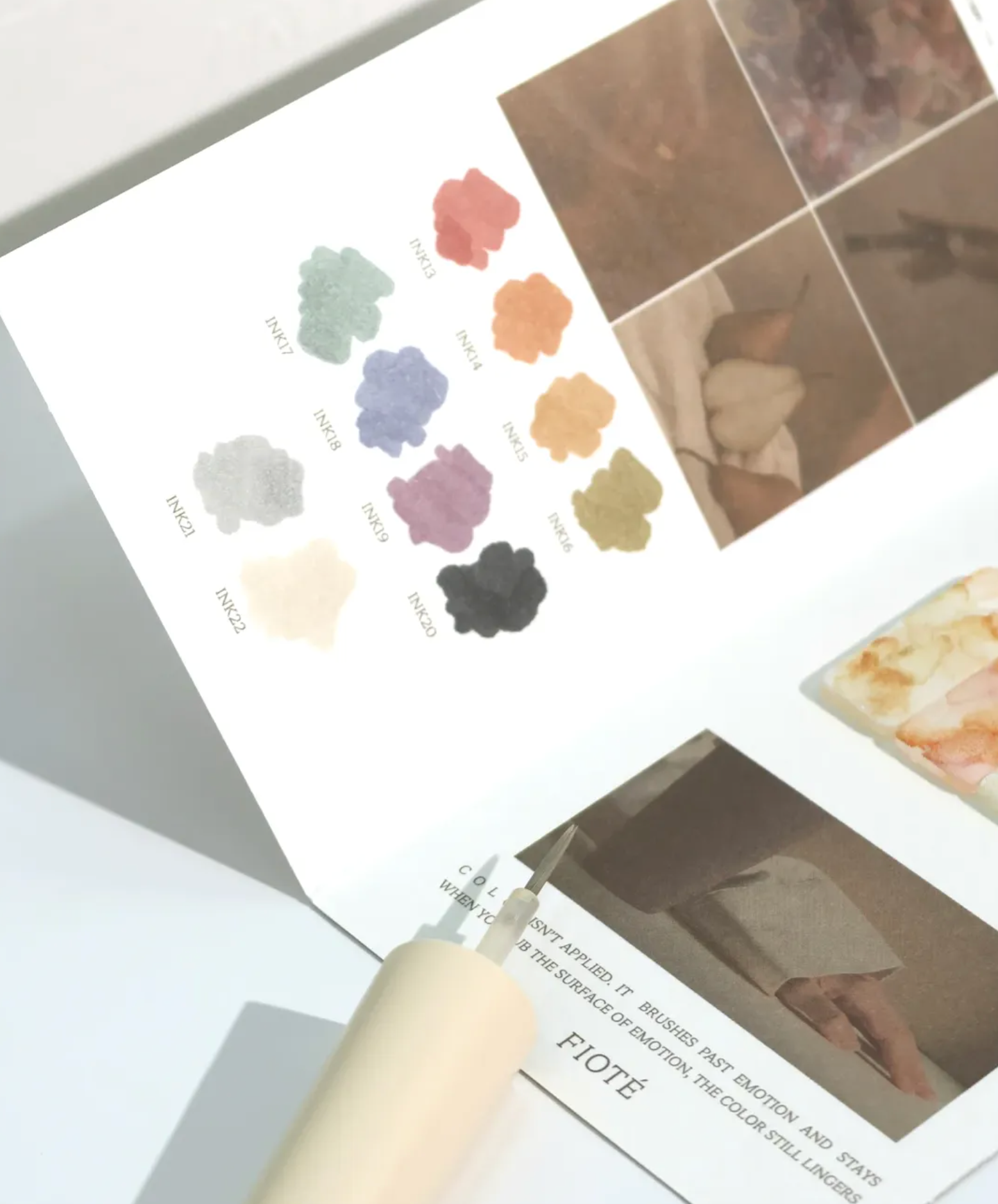 FIOTE The ink fit - Frottage 10pc collection
