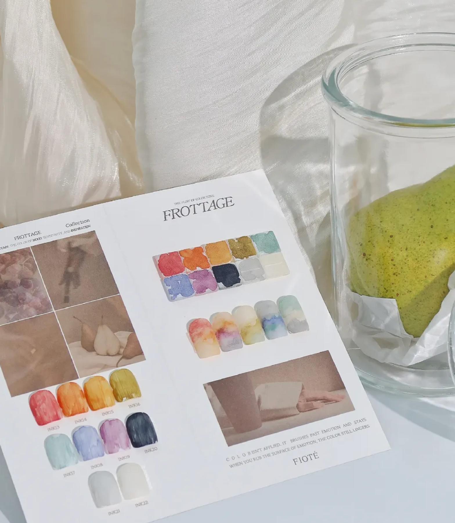 FIOTE The ink fit - Frottage 10pc collection